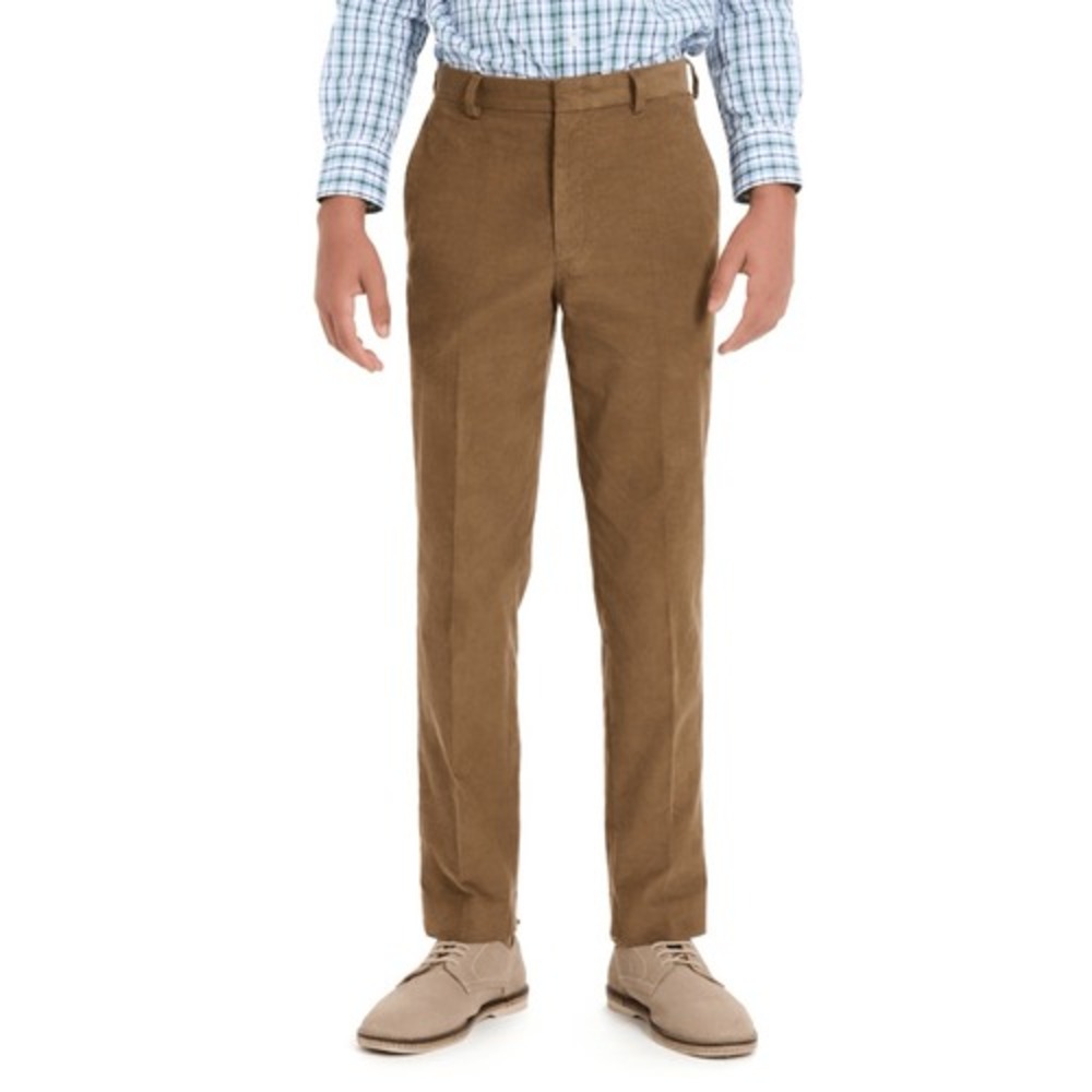 B by Brooks Brothers Big Boys Classic-Fit Stretch Dress Pants - Sand Size 20R